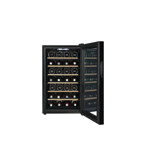 28SILENCE - Ultraleiser Hybrid-Weinkühlschrank für 28 Flaschen