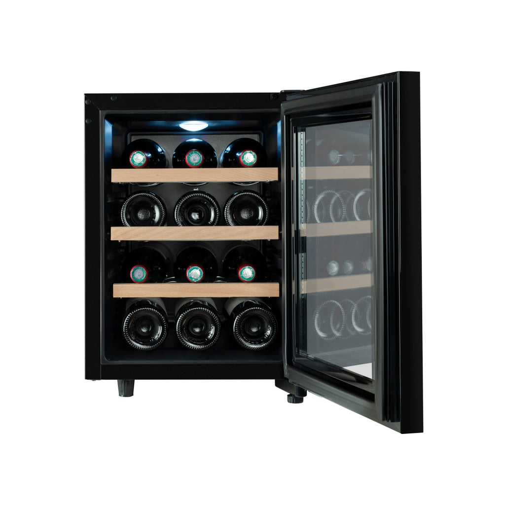 CUVEE12 - Ultra-leiser Servier-Weinkühlschrank für 12 Flaschen