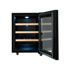 CUVEE12 - Ultra-leiser Servier-Weinkühlschrank für 12 Flaschen