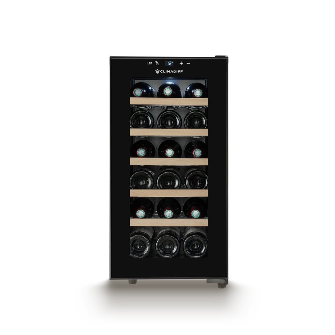 CUVEE18 - Ultra leiser Servier-Weinkühlschrank für 18 Flaschen