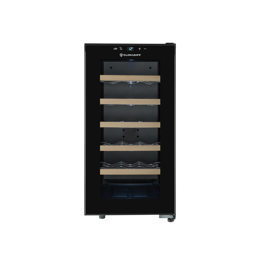 CUVEE18 - Ultra leiser Servier-Weinkühlschrank für 18 Flaschen