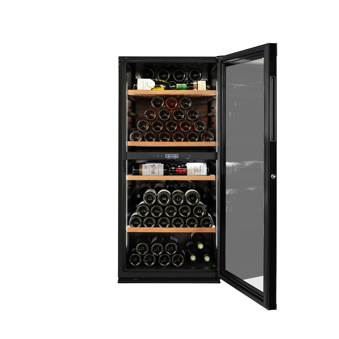 MILLESIME140DB - Doppelzonen Weinkühlschrank für 138 Flaschen