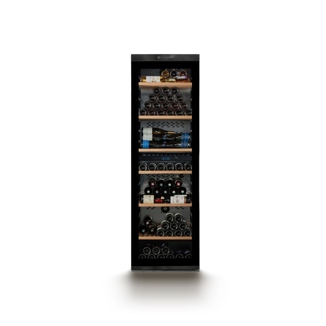 MILLESIME240DB - 2-Zonen Lager-Weinkühlschrank für 237 Flaschen