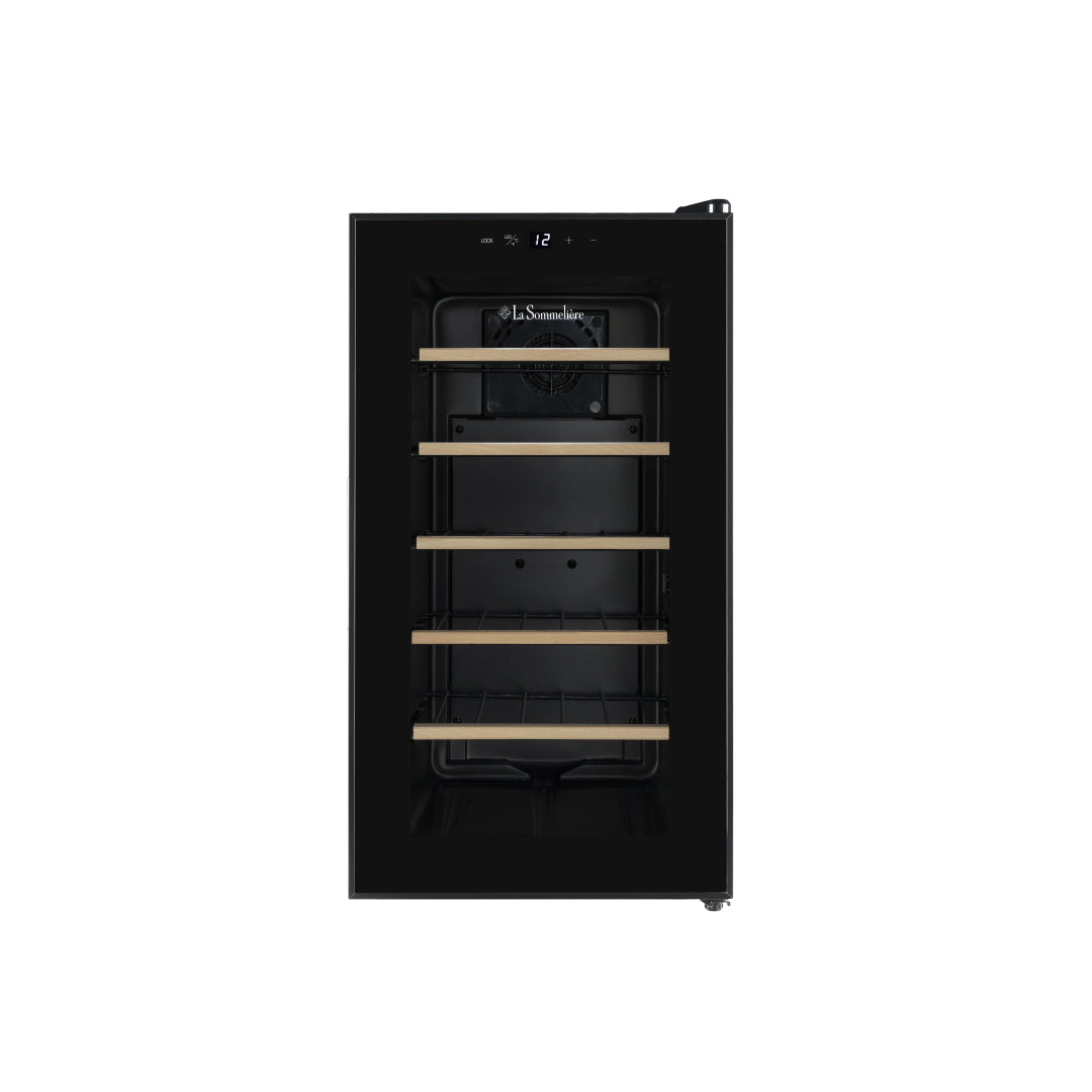 18SILENCE - Weinkühlschrank mit lüfterlose Hybridkühlung für 18 Flaschen