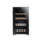 LS51.2ZBLACK - 2 Zonen Weinkühlschrank für 50 Flaschen