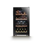 LS51.2ZBLACK - 2 Zonen Weinkühlschrank für 50 Flaschen