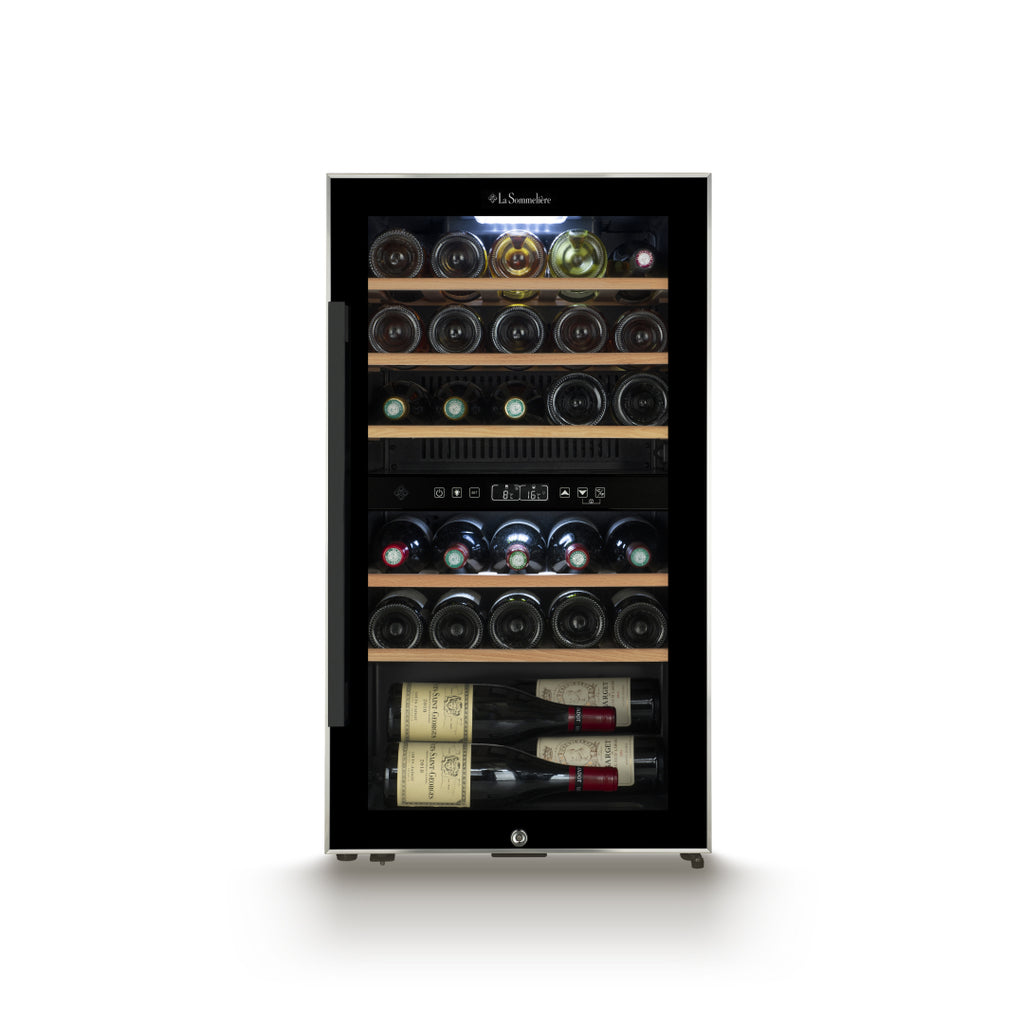 ECS31.2Z - Smarter 2-Zonen Weinkühlschrank für 29 Flaschen