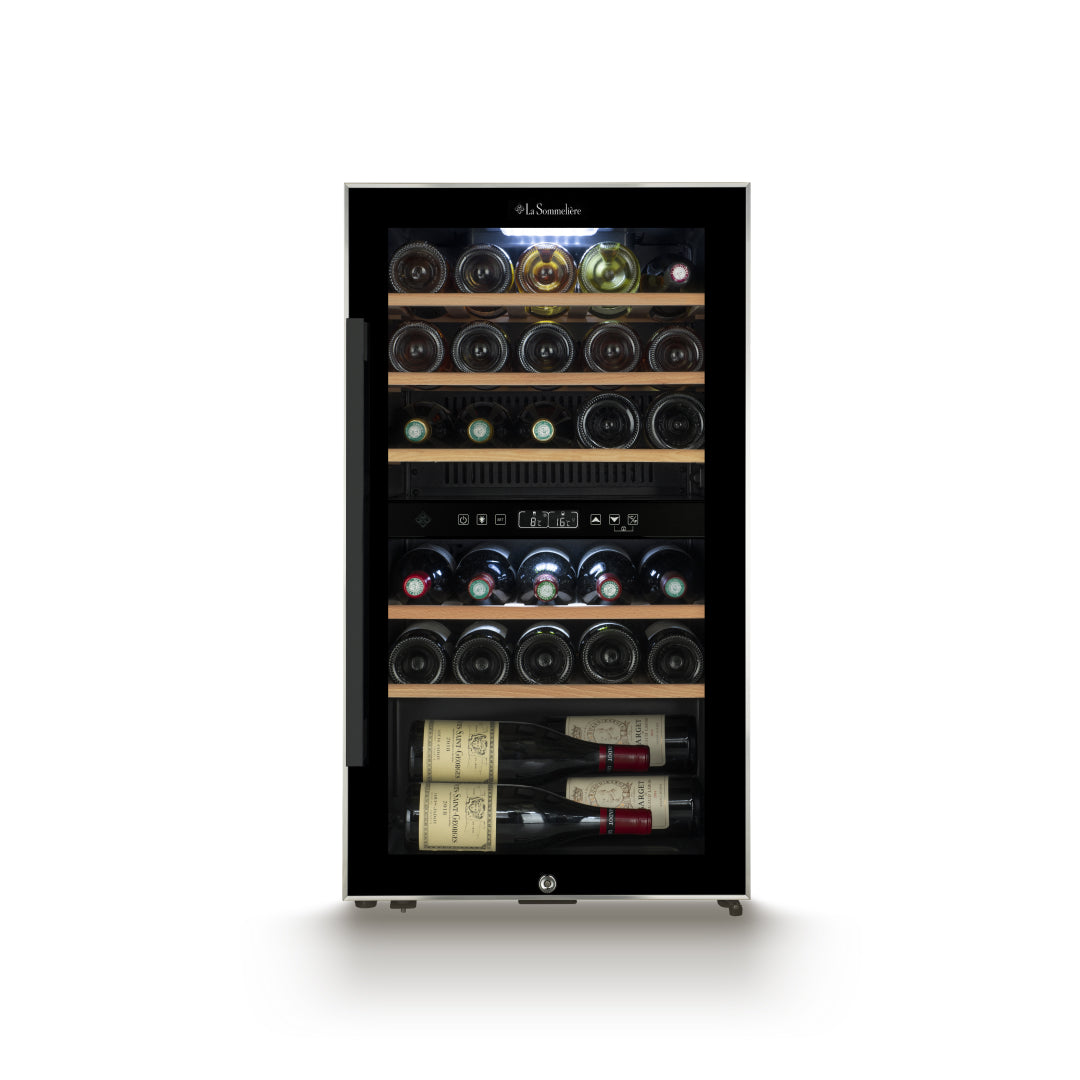 ECS31.2Z - Smarter 2-Zonen Weinkühlschrank für 29 Flaschen