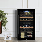 ECS31.2Z - Smarter 2-Zonen Weinkühlschrank für 29 Flaschen