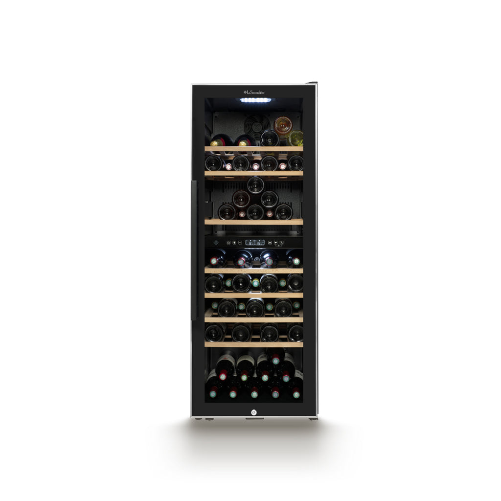 ECS81.2Z - Smarter 2-Zonen Weinkühlschrank für 75 Flaschen