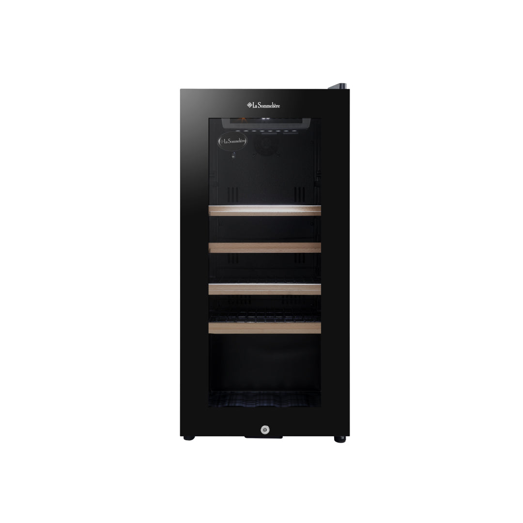 LS38BLACK - Weinkühlschrank für 38 Flaschen