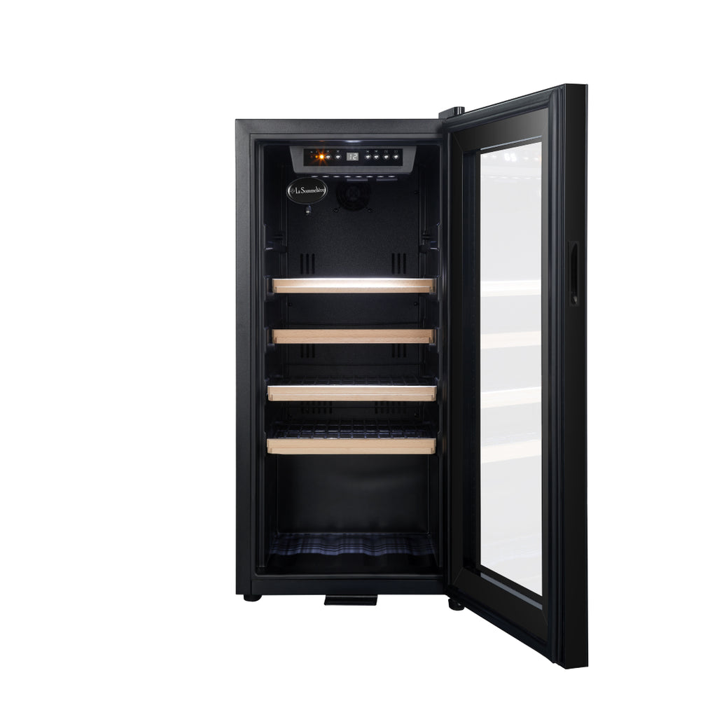 LS38BLACK - Weinkühlschrank für 38 Flaschen