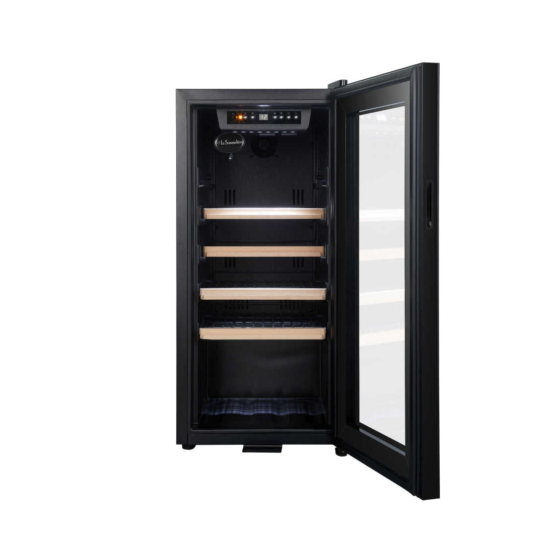 LS38BLACK - Weinkühlschrank für 38 Flaschen