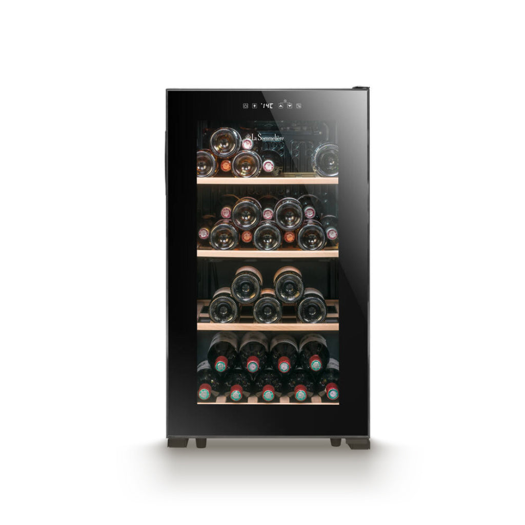 LS52BLACK - Weinkühlschrank für 52 Flaschen