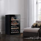 LS52BLACK - Weinkühlschrank für 52 Flaschen