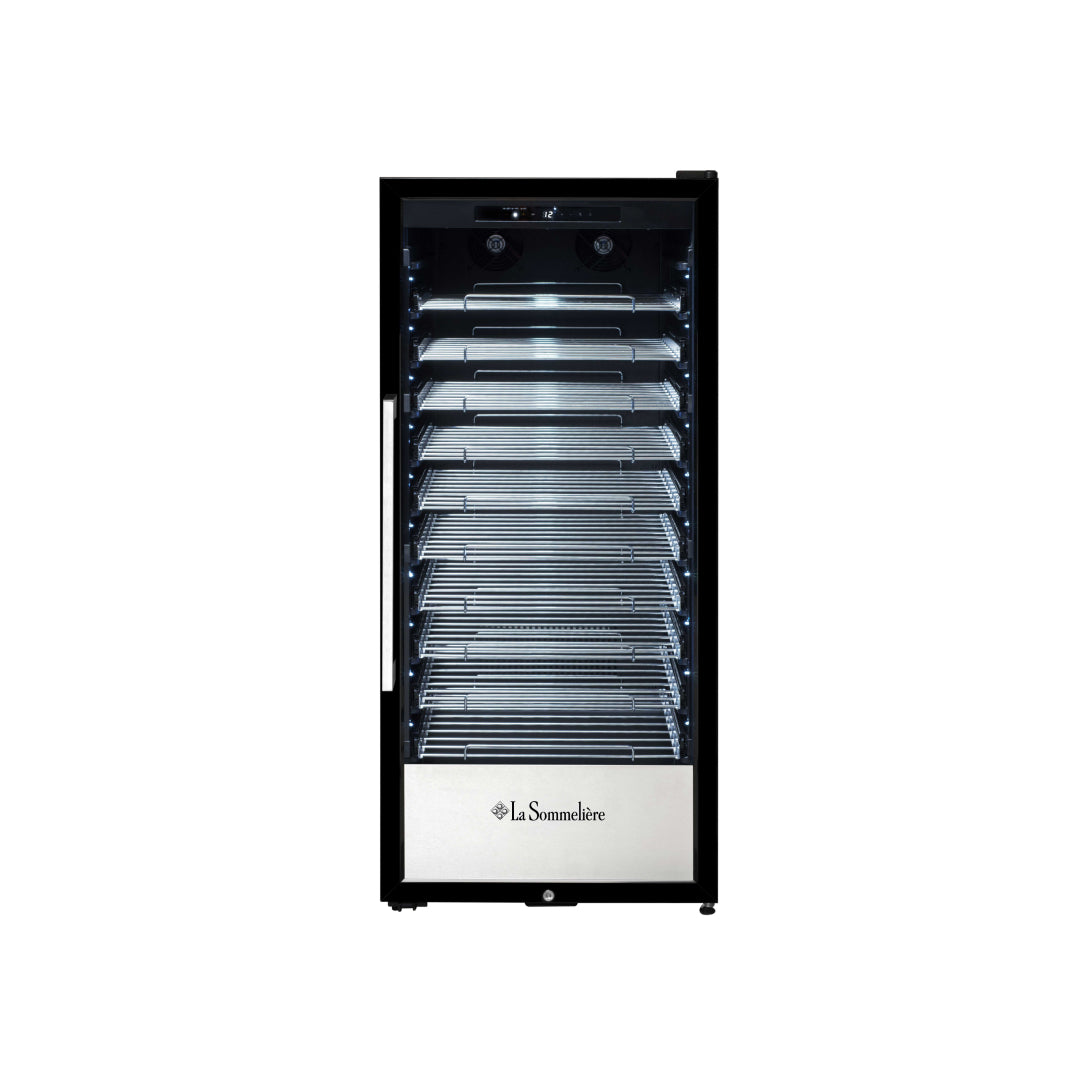 PRO110N - Doppelzonen Weinkühlschrank mit Platz für 110 Flaschen