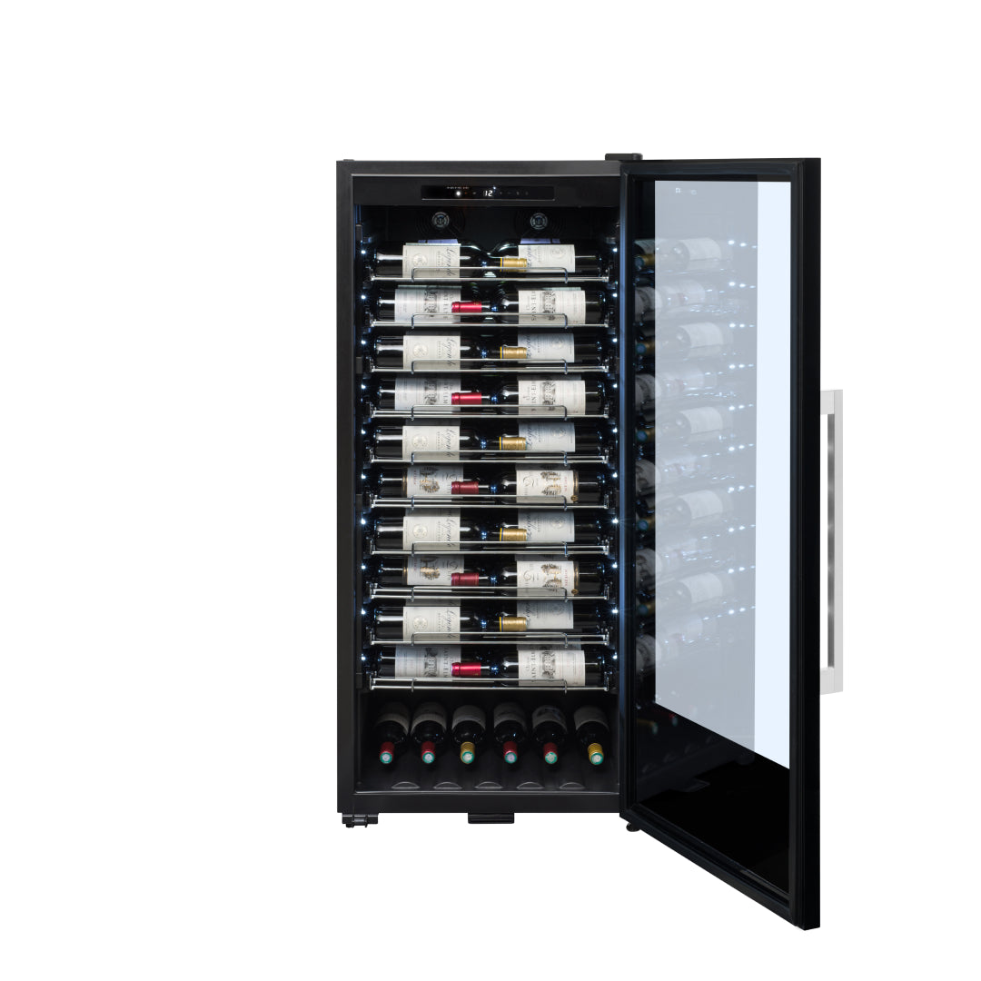 PRO110N - Doppelzonen Weinkühlschrank mit Platz für 110 Flaschen