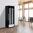 PRO160DZN - Professioneller 2 Zonen Weinkühlschrank für 152 Flaschen